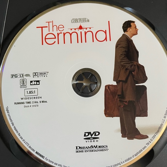 DVD Movie- The Terminal with Tom Hanks and Catherine Zeta-Jones - Picture 3 of 4